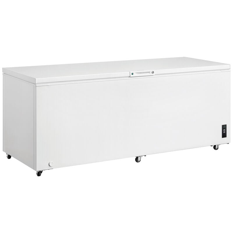 Frigidaire 83 in. 24.8 cu. ft. Garage-Ready Chest Freezer - White, , hires