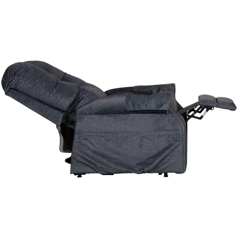 Catnapper Patriot Power Lift Full Lay-Out Recliner - Slate, Slate, hires