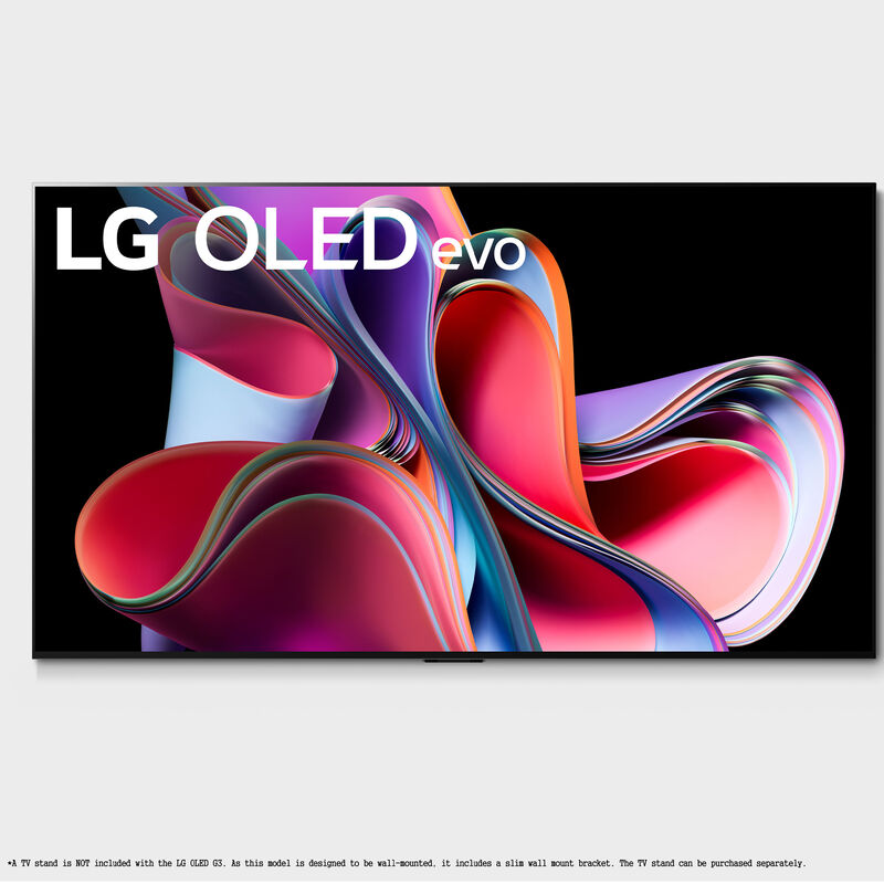 LG - 55" Class G3 Series OLED evo 4K UHD Smart WebOS TV, , hires