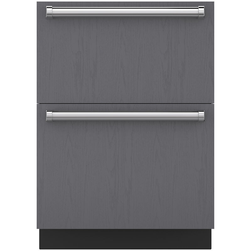 Sub-Zero 24 in. 3.8 cu. ft. Built-In Smart Double Freezer Drawers with Ice-Maker - Custom Panel Ready, , hires