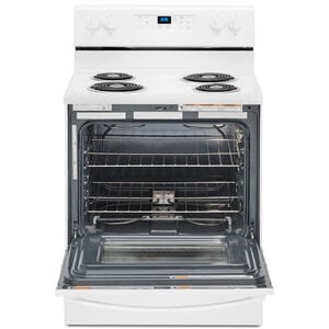 Whirlpool 30 in. 4.8 cu. ft. Electric Range with Coil Burners - White, , hires