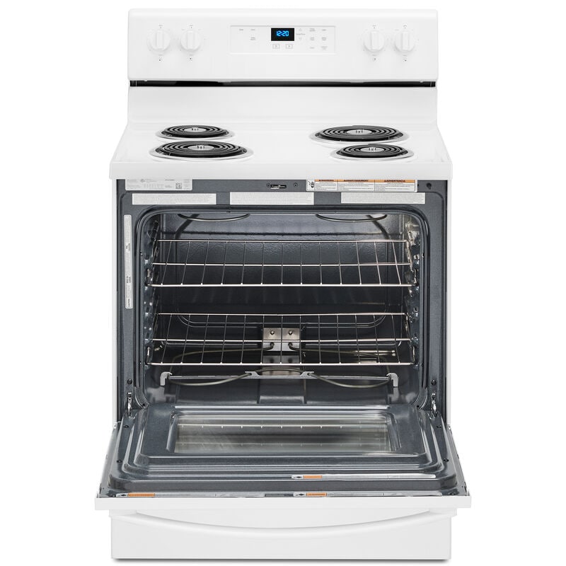 Whirlpool 30 in. 4.8 cu. ft. Electric Range with Coil Burners - White, , hires
