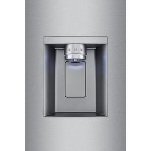 LG 36 in. 25.5 cu. ft. Smart Counter Depth French Door Refrigerator with External Ice & Water Dispenser, 4 types of Ice and Pocket Doors - PrintProof Stainless Steel, PrintProof Stainless Steel, hires