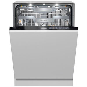 Miele 24 in. Smart Built-In Dishwasher with AutoDos System, Top Control, 40 dBA Sound Level, 33 Wash Cycles & Sanitize Cycle - Custom Panel Ready, , hires