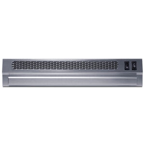 Summit 20 in. Ductless Slide-Out Style Range Hood with 2 Fan Speeds & 2 LED Lights - Stainless Steel, Stainless Steel, hires