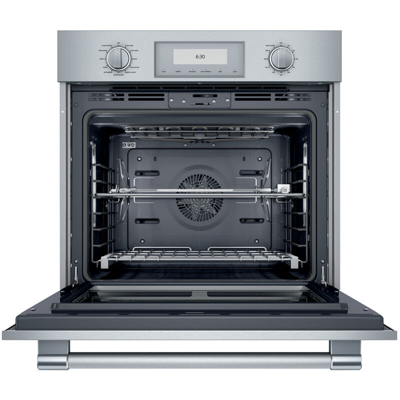 Thermador Professional Series 30 in. 4.5 cu. ft. Electric Smart Wall Oven with True European Convection & Self Clean - Stainless Steel, , hires