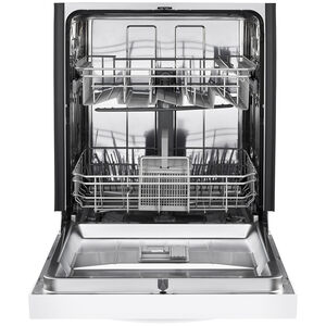 Whirlpool 24 in. ADA Compliant Front Control Dishwasher with 51 dBa Sound Level - White, White, hires