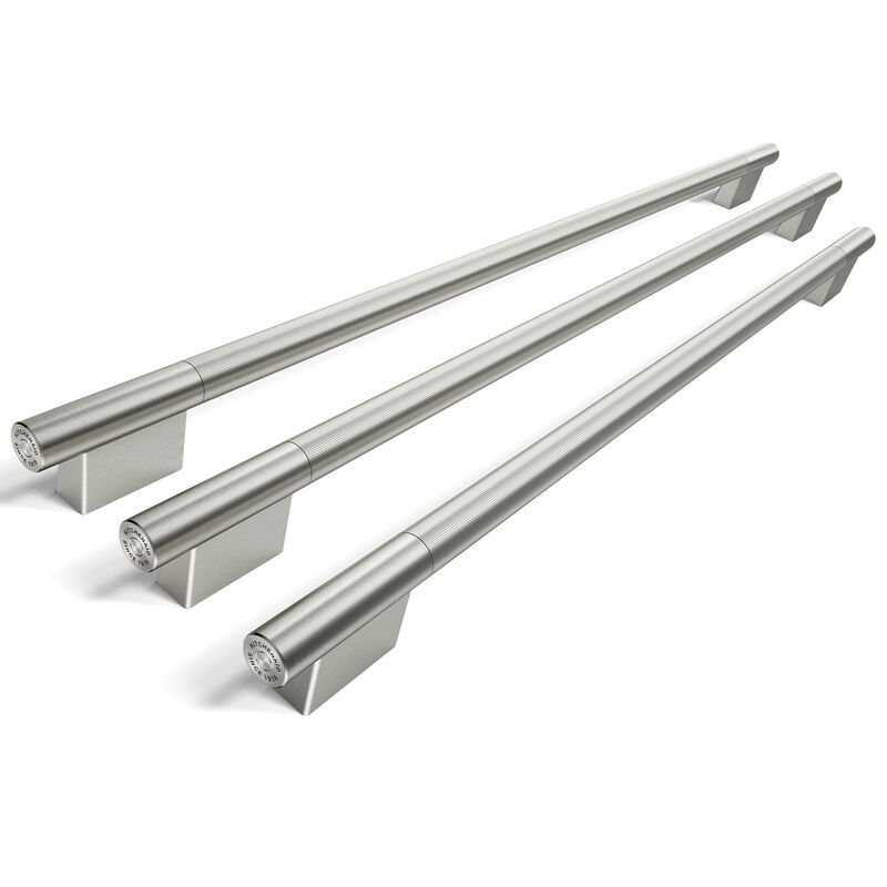 KitchenAid Handle Hardware Accessory Kit for 42 in. Built-In French Door Bottom Mount Refrigerators -Stainless Steel, Stainless Steel, hires