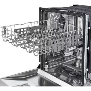 LG 24 in. Front Control Dishwasher with 52 dBa Sound Level, Dynamic Dry & Pocket - Stainless Steel Look, Stainless Steel Look, hires