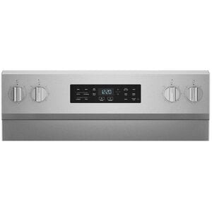 Whirlpool 30 in. 5.3 cu. ft. Air-Fry Standard Convection Electric Range with Radiant Burners - Fingerprint Resistant Stainless Steel, , hires