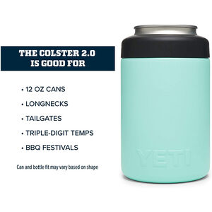 Yeti Rambler 12oz Colster Can Cooler 2.0 - Seafoam