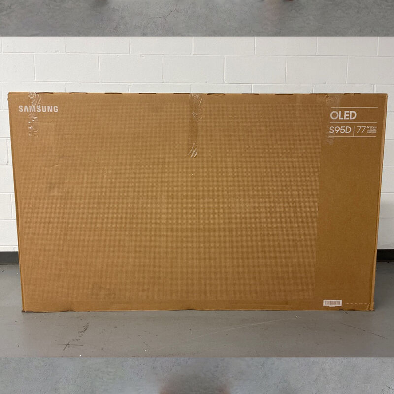 Samsung - 77" Class S95D Series OLED 4K UHD Smart Tizen TV (Open Box Good Condition), , hires