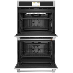 Cafe Professional Series 30 in. 10 cu. ft. Smart Top Control Electric Double Wall Oven with True European Convection - Stainless Steel, Stainless Steel, hires