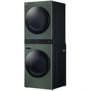 LG 27 in. WashTower with 4.5 cu. ft. Washer with 6 Wash Programs & 7.4 cu. ft. Gas Dryer with 6 Dryer Programs, Sensor Dry & Wrinkle Care - Nature Green, Nature Green, hires