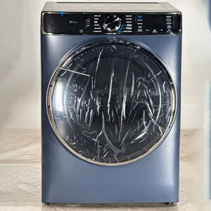 GE Profile 28 in. 7.8 cu. ft. Smart Stackable Electric Dryer with Sensor Dry, Sanitize & Steam Cycle - Sapphire Blue (Open Box Excellent Condition), , hires