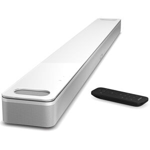 Bose Ultra 5.1.2 Channels Dolby Atmos Smart Sound Bar with Bluetooth & Wireless Subwoofer (Sold-Separately) - White, White, hires
