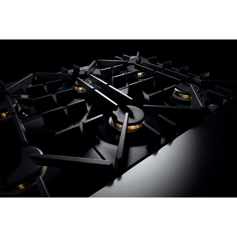 JennAir Rise 30 in. 4-Burner Natural Gas Rangetop with Simmer Burner & Power Burner - Stainless Steel, , hires