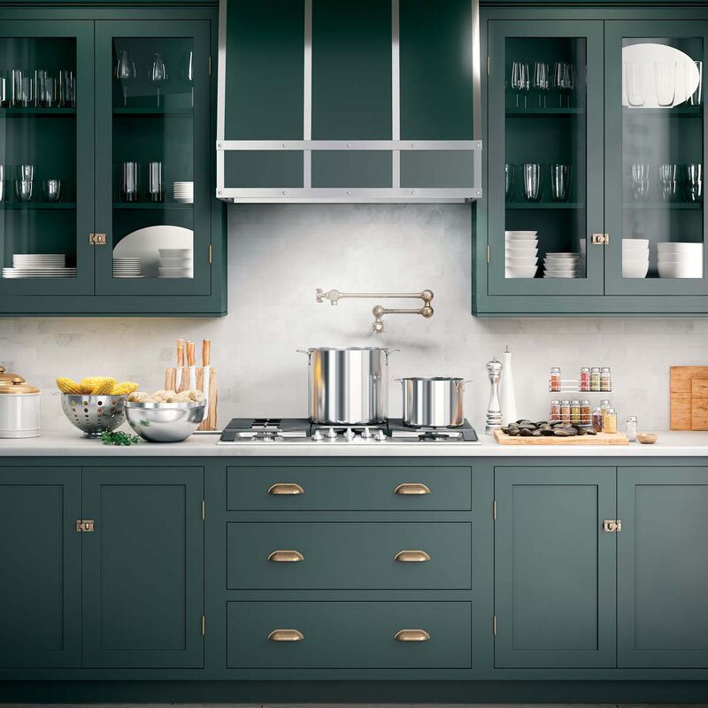 GE 36 in. Smart Convertible Standard Style Range Hood with 610 CFM, 4 Fan Speeds & 3 LED Lights - Stainless Steel, , hires