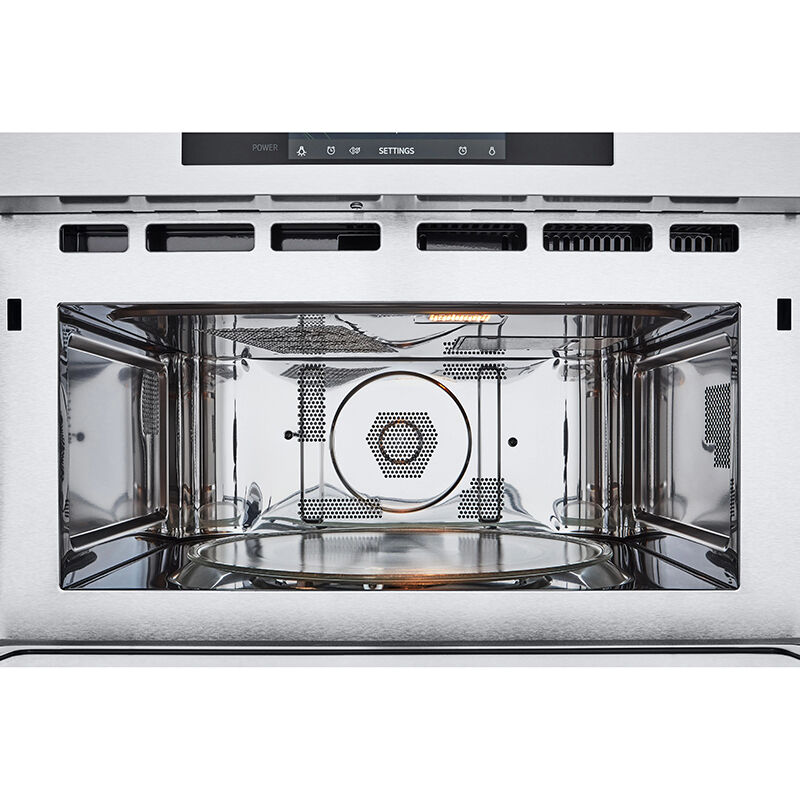 LG 30 in. 6.4 cu. ft. Smart Steam Electric Microwave/Wall Oven Combo with True European Convection & Sensor Cooking - PrintProof Stainless Steel, , hires