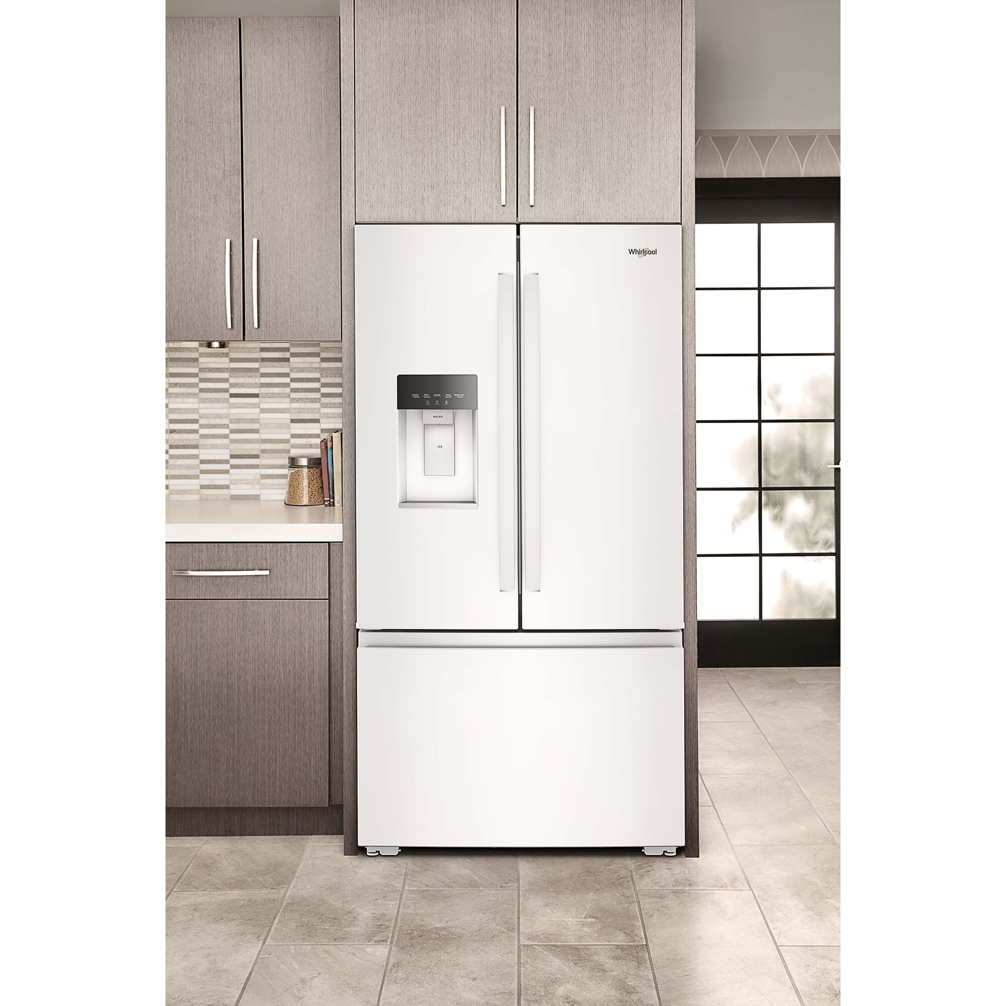 Whirlpool 36 in. 23.4 cu. ft. Smart Counter Depth French Door