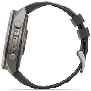 Garmin fenix 9 Pro 51 mm, AMOLED Smart Watch - Titanium with Graphite/Black Silicone Band, , hires
