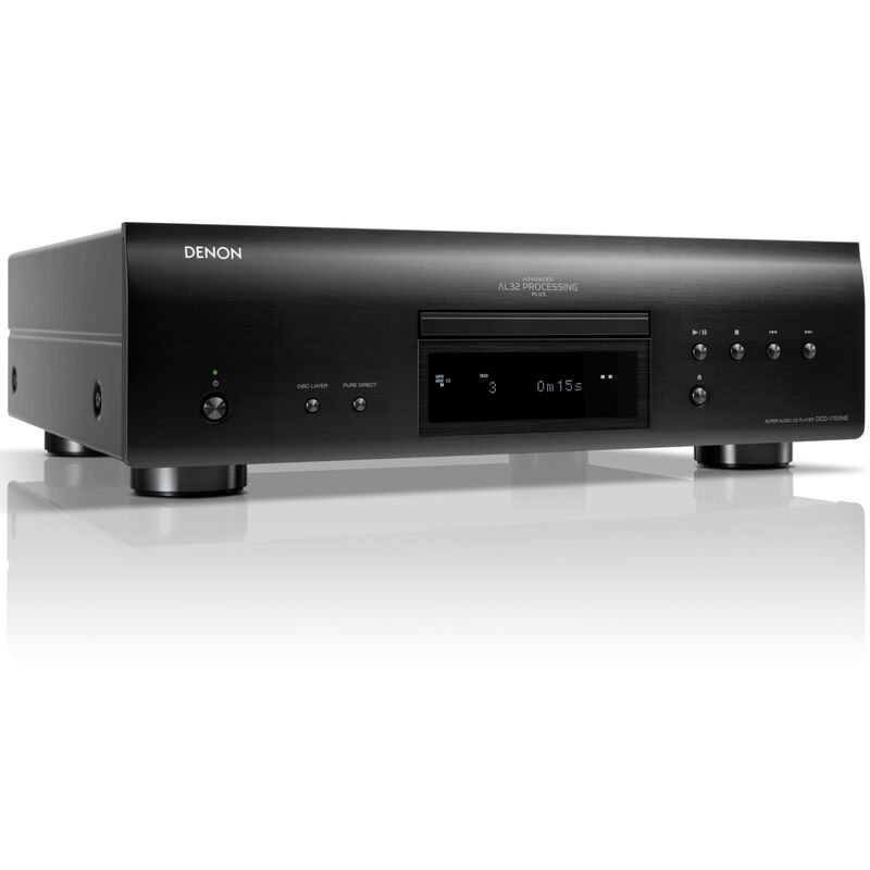 Denon CD/SACD Player with Advanced AL32 Processing Plus - Black, , hires