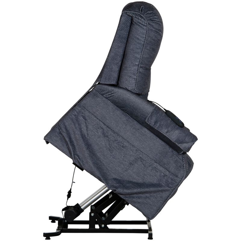 Catnapper Patriot Power Lift Full Lay-Out Recliner - Slate, Slate, hires