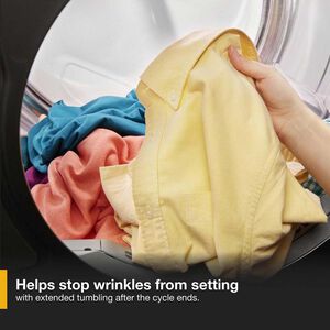 Whirlpool 27 in. 7.4 cu. ft. Stackable Ventless Electric Dryer with Heat Pump & Sensor Dry - White, , hires