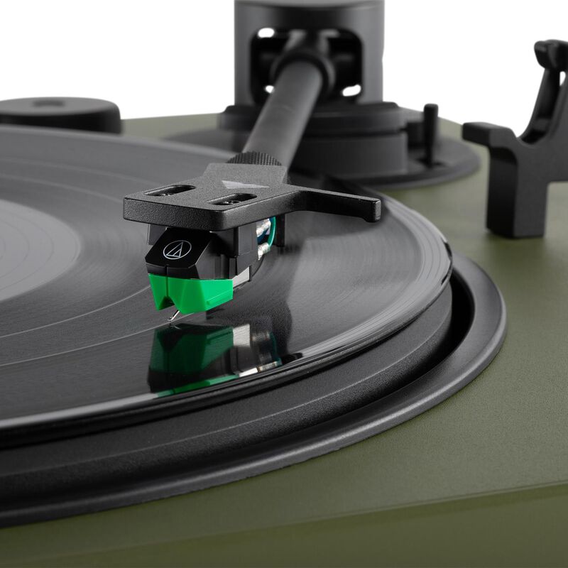 Victrola Wave Bluetooth Turntable with Auracast - Green, , hires