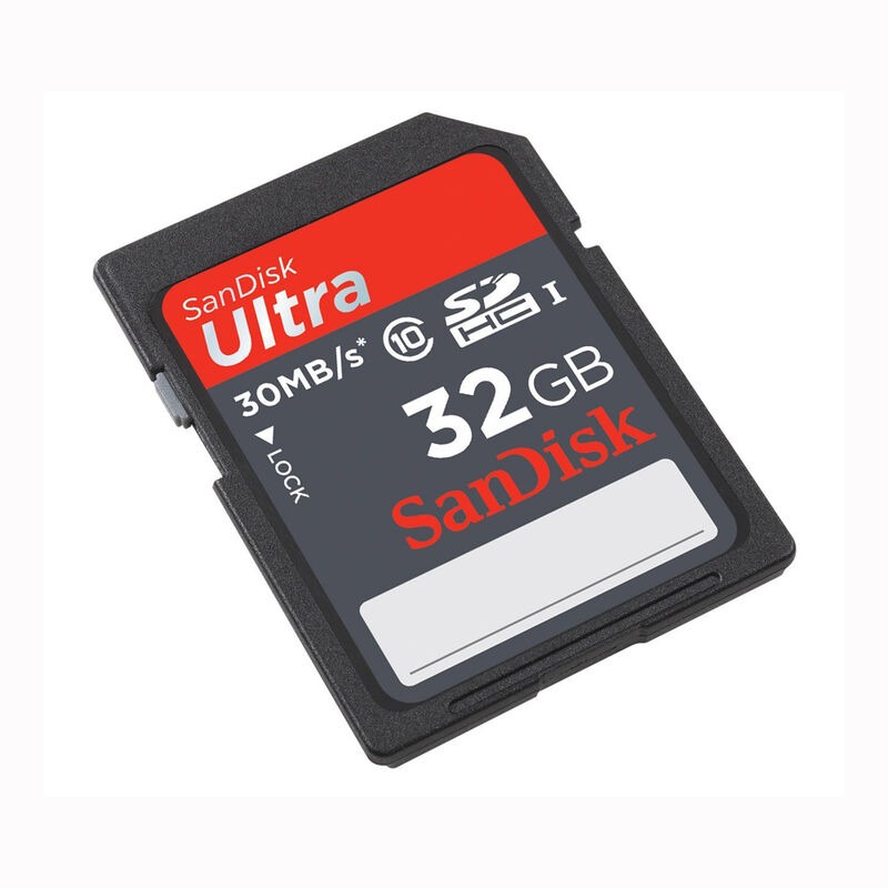 SanDisk Ultra 32GB Secure Digital High Capacity (SDHC) UHS-I Class 10  Memory Card