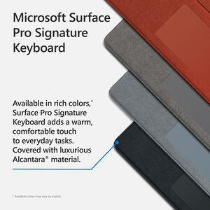 Microsoft Surface Pro Signature Keyboard - Poppy Red, , hires