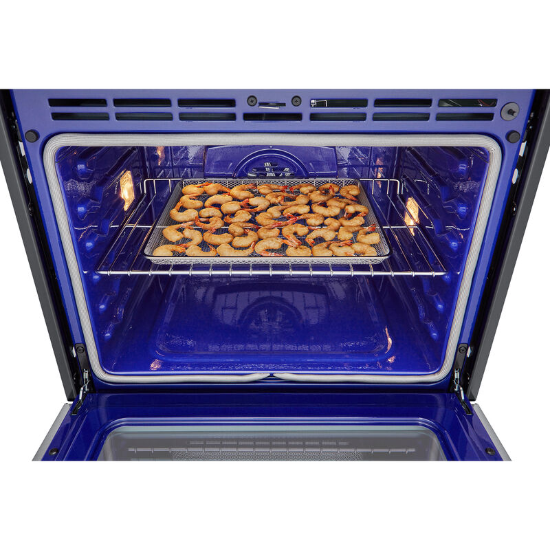LG 30 in. 9.4 cu. ft. Smart Front Control Electric Double Wall Oven with Standard Convection - PrintProof Stainless Steel, , hires