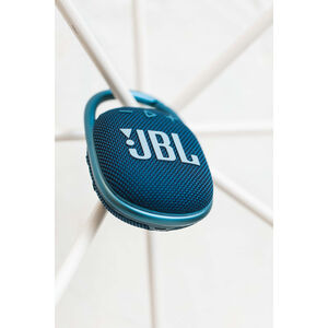JBL CLIP 4 Portable Bluetooth Speaker - Blue, Blue, hires