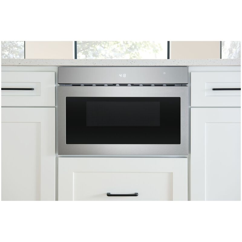 Frigidaire Professional 24 in. 1.2 cu. ft. 1000W Drawer Microwave with Sensor Cooking - Stainless Steel, , hires