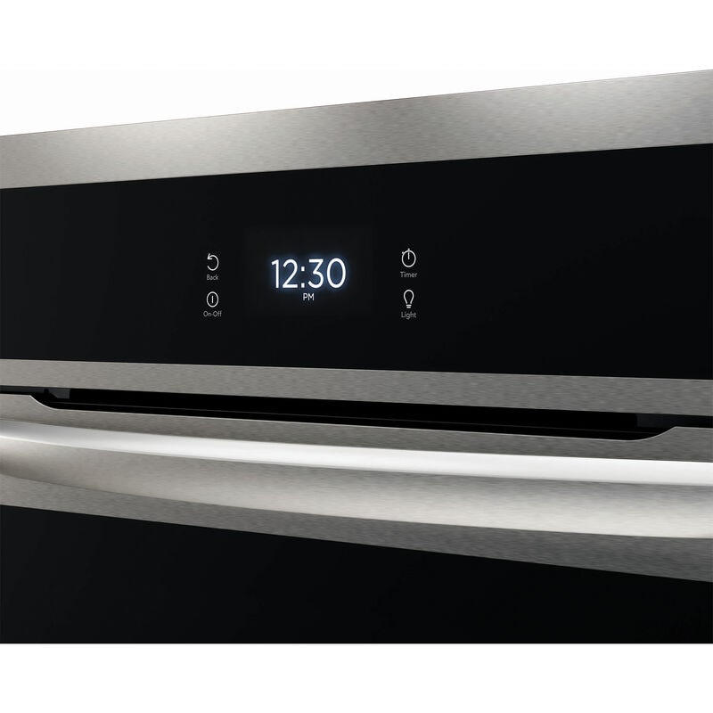 Frigidaire Gallery 24 in. 2.8 cu. ft. Steam Gas Single Wall Oven with True European Convection - Stainless Steel, , hires