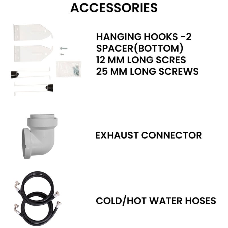 Equator 24 in. 1.6 cu. ft. Electric Front Load Laundry Center with Pet Cycle, Sanitize Cycle & Sensor Dry - Silver, Silver, hires