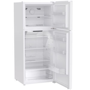 Avanti 28 in. 14.6 cu. ft. Counter Depth Garage-Ready Top Freezer Refrigerator - White, , hires