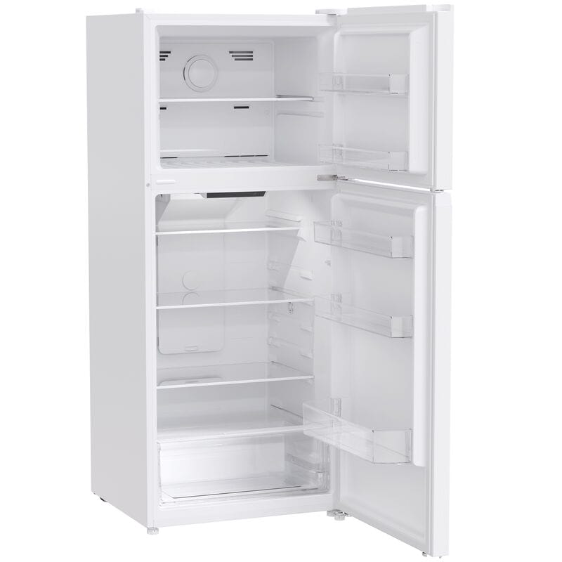 Avanti 28 in. 14.6 cu. ft. Counter Depth Garage-Ready Top Freezer Refrigerator - White, , hires