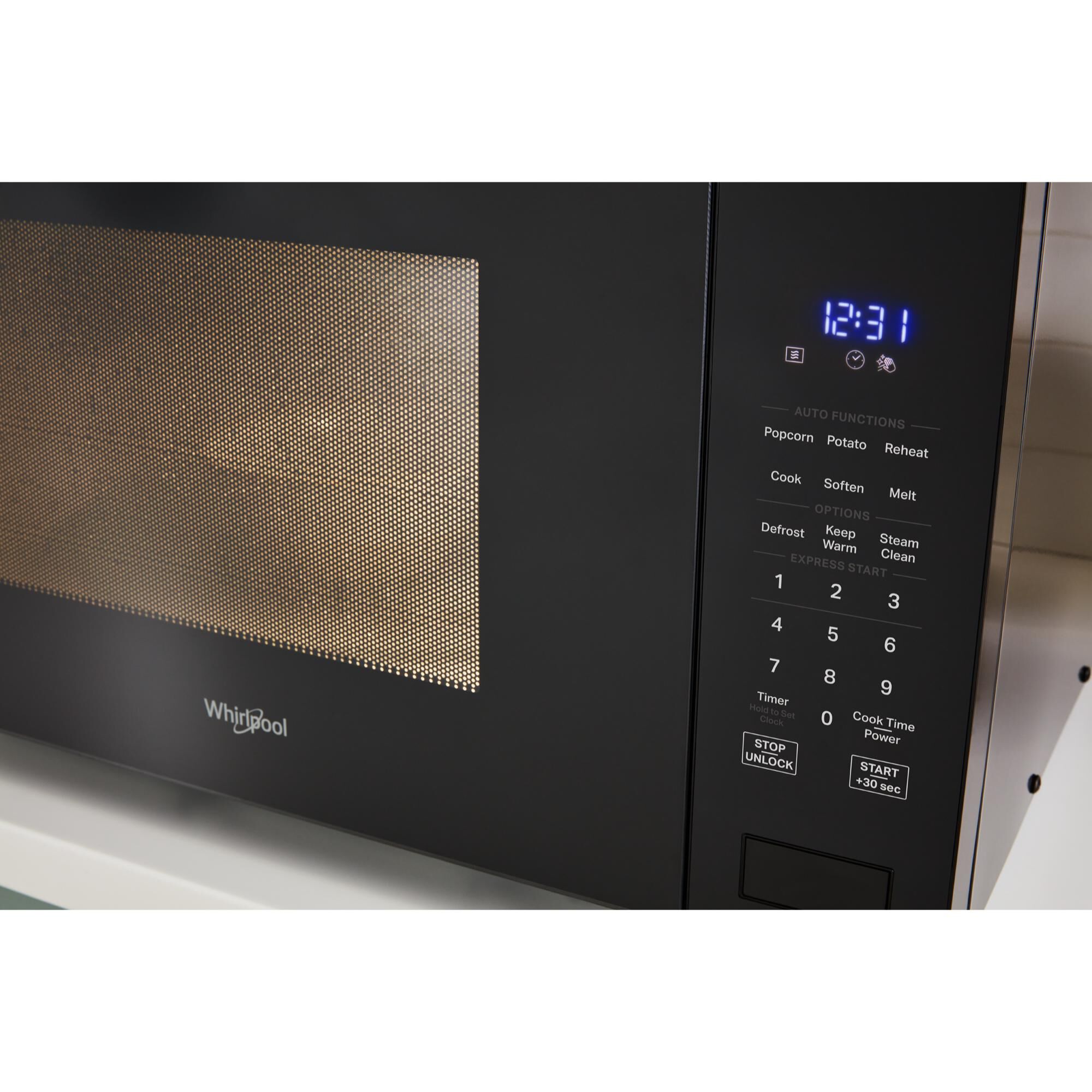 Whirlpool 22 in. 1.6 cu. ft. 1200W Countertop Microwave with