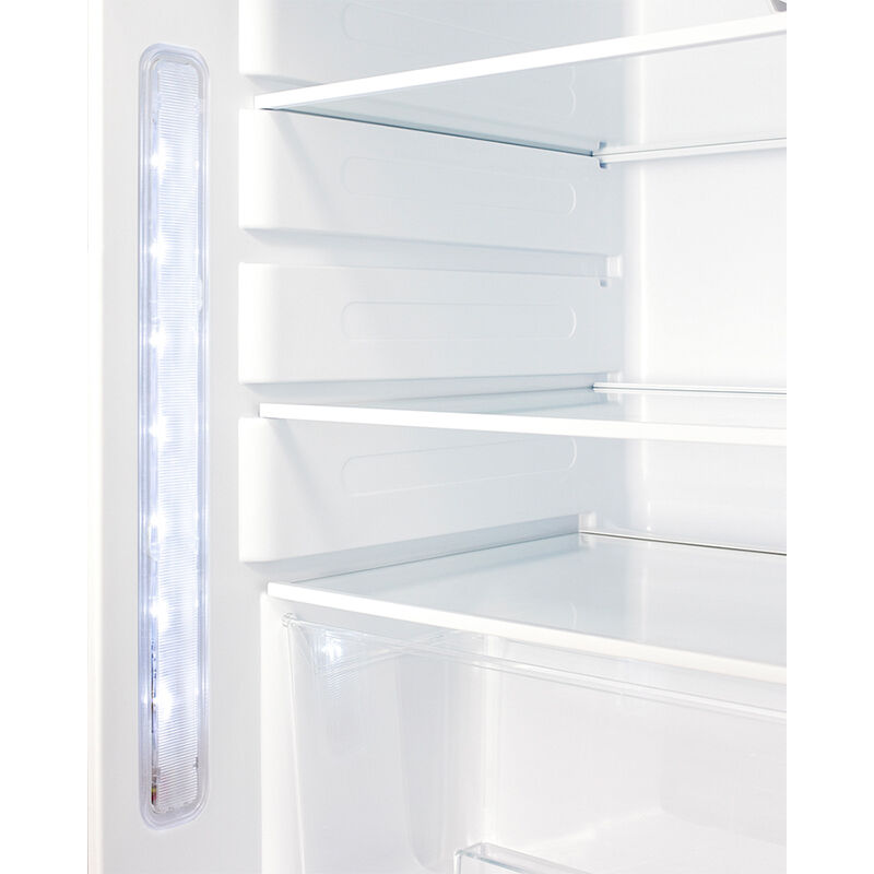 Summit 21 in. 3.5 cu. ft. Undercounter Refrigerator with Towel Bar Handle - Stainless Steel, , hires