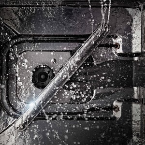 JennAir Noir 24 in. Top Control Dishwasher with 39 dBa Sound Level, 3rd-Rack & Precision Dry Plus Option - Stainless Steel, , hires