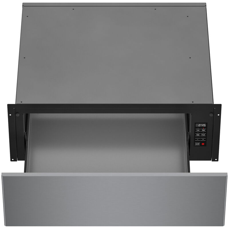 Bosch 500 Series 27 in. 1.9 cu. ft. Warming Drawer with Variable Temperature Controls - Stainless Steel, , hires
