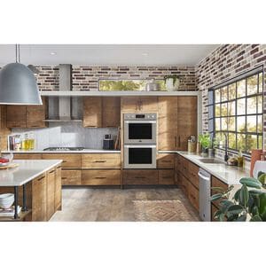 LG Studio 36 in. Smart Ducted Chimney Style Range Hood with 600 CFM, 5 Fan Speeds & 1 LED Light - Stainless Steel, , hires