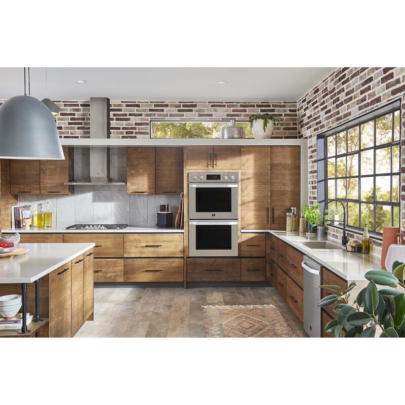 LG Studio 36 in. Smart Ducted Chimney Style Range Hood with 600 CFM, 5 Fan Speeds & 1 LED Light - Stainless Steel, , hires