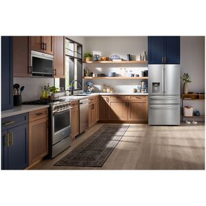 Maytag 36 in. 28.9 cu. ft. 4-Door French Door Refrigerator with Ice & Water Dispenser - Fingerprint Resistant Stainless Steel, , hires