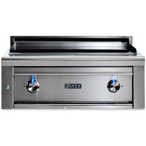 Lynx Asado Series 30 in. 2-Burner Built-In Natural Gas Flat Top Griddle with 495 sq. in. Cooking Surface - Stainless Steel, , hires