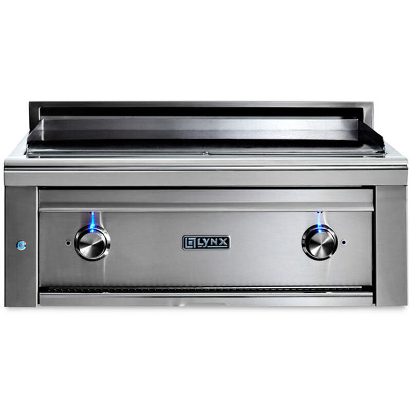 Lynx Asado Series 30 in. 2-Burner Built-In Natural Gas Flat Top Griddle with 495 sq. in. Cooking Surface - Stainless Steel, , hires