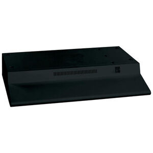 GE 30 in. Standard Style Range Hood with 2 Speed Settings & 1 Incandescent Light - Black, Black, hires