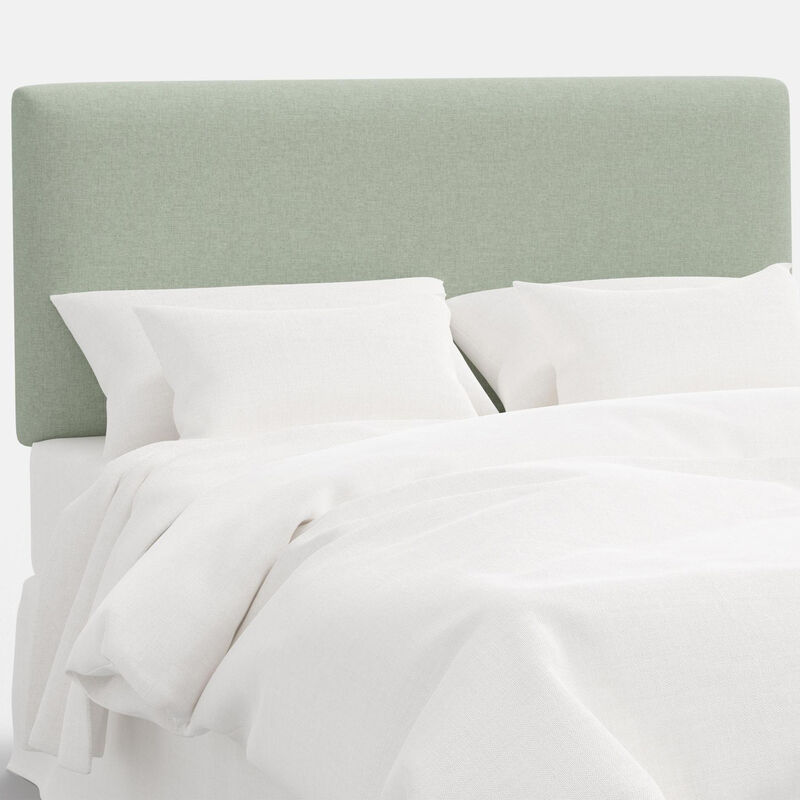Skyline Furniture Zuma Fabric Full Size Headboard - Seafoam, Seafoam, hires