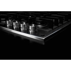 JennAir 24 in. 4-Burner Natural Gas Cooktop with Simmer Burner & Power Burner - Stainless Steel, , hires
